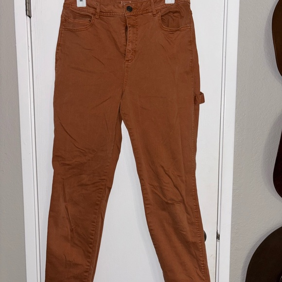 Garage Women's Orange Jeans - Picture 1 of 4